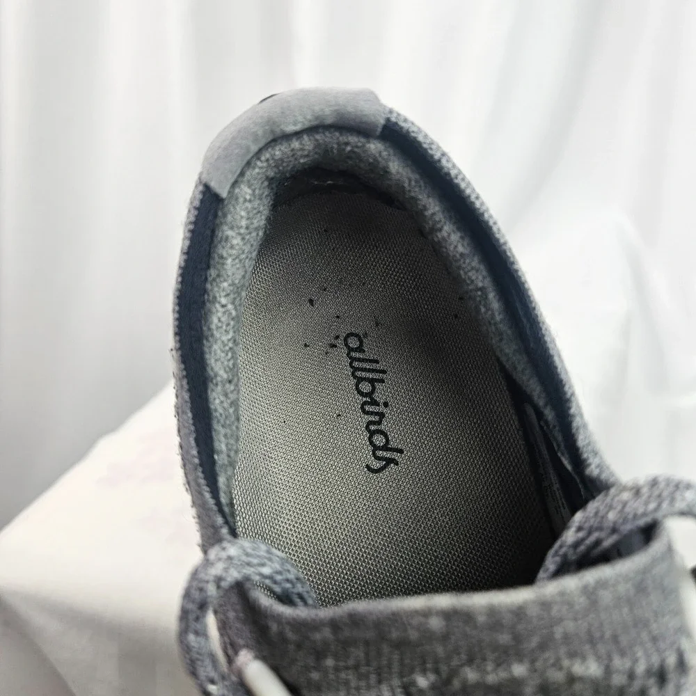 allbirds Tree Dasher 2 Women's Sneaker Grey Size 7 Active Shoe Natural Materials